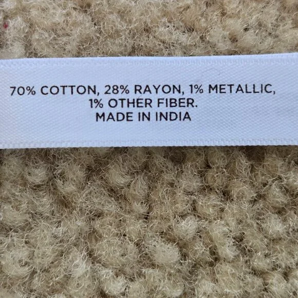 NWOT Talbots Metallic Star Sparkle Scarf - Picture 7 of 11